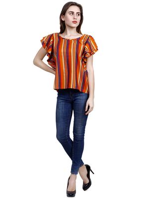 boat neck striped top - 16818495 - Standard Image - 4