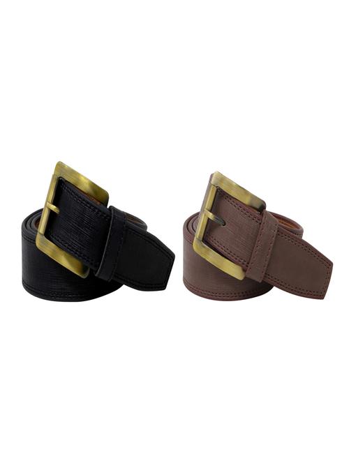 multi colored leatherette belt - 16818904 - Standard Image - 1