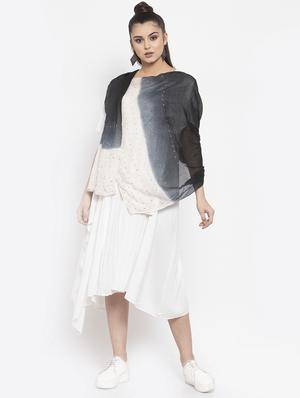 black rayon stole - 16820948 - Standard Image - 2