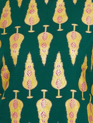 gold print straight kurta - 16821497 - Standard Image - 4
