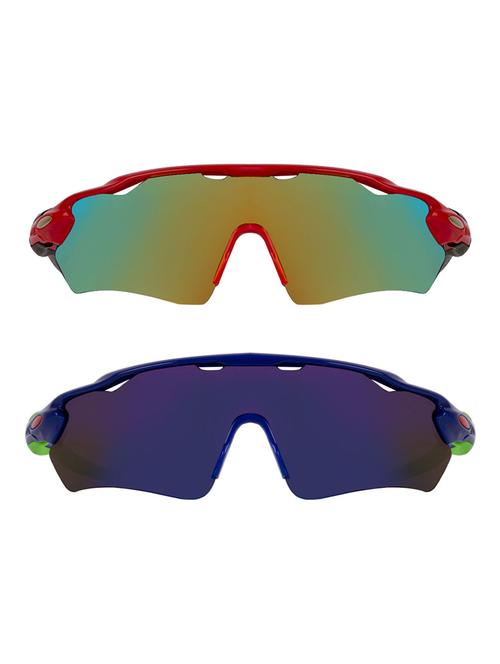 zyaden combo of 2 unisex sunglasses (combo-4017) - 16822552 - Standard Image - 1