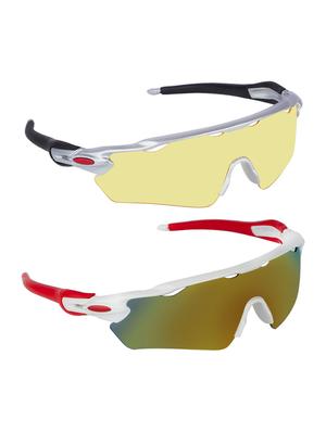 zyaden combo of 2 unisex sunglasses (combo-4021) - 16822556 - Standard Image - 2