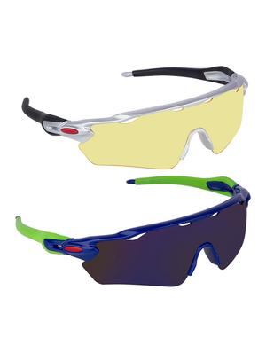 zyaden combo of 2 unisex sunglasses (combo-4023) - 16822558 - Standard Image - 2