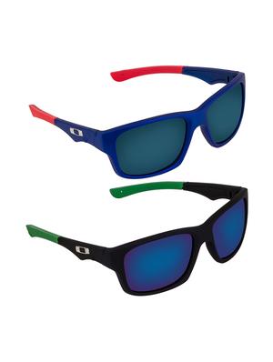zyaden combo of 2 unisex sunglasses (combo-4039) - 16822574 - Standard Image - 2