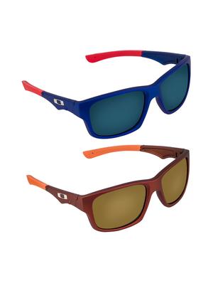 zyaden combo of 2 unisex sunglasses (combo-4041) - 16822576 - Standard Image - 2