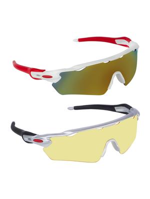 zyaden combo of 2 unisex sunglasses (combo-3995) - 16822582 - Standard Image - 2