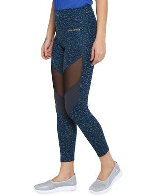 high rise mesh panel legging - 16822590 - Standard Image - 2