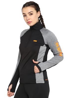 thumbhole sleeves stand collar jacket - 16822605 - Standard Image - 2