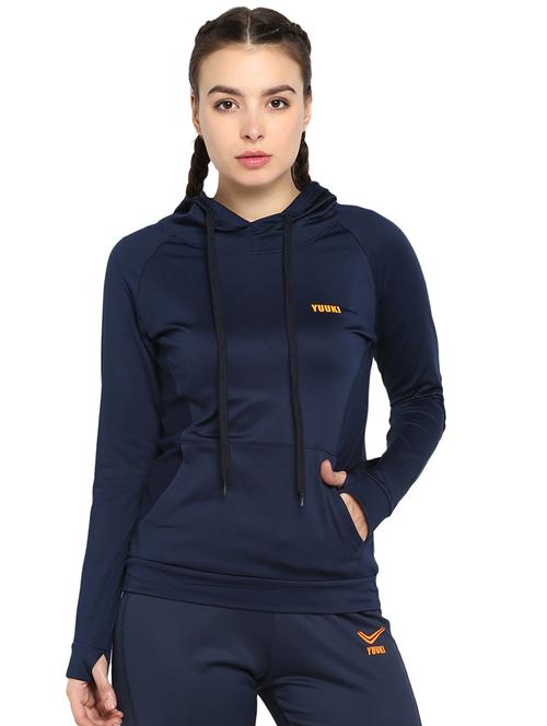 thumbhole sleeves sports hoodie - 16822607 - Standard Image - 1