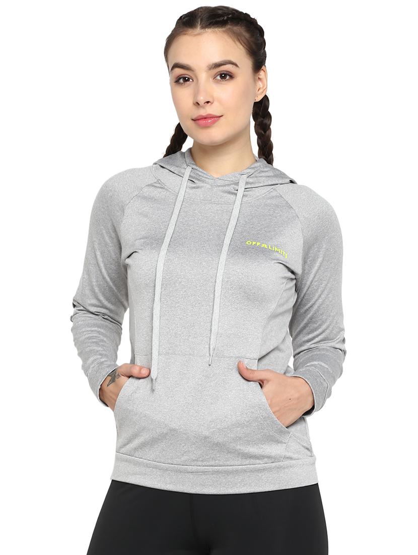 raglan sleeved hooded sweatshirt - 16822611 - Zoom Image - 1