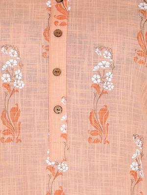 floral straight kurta - 16822743 - Standard Image - 4