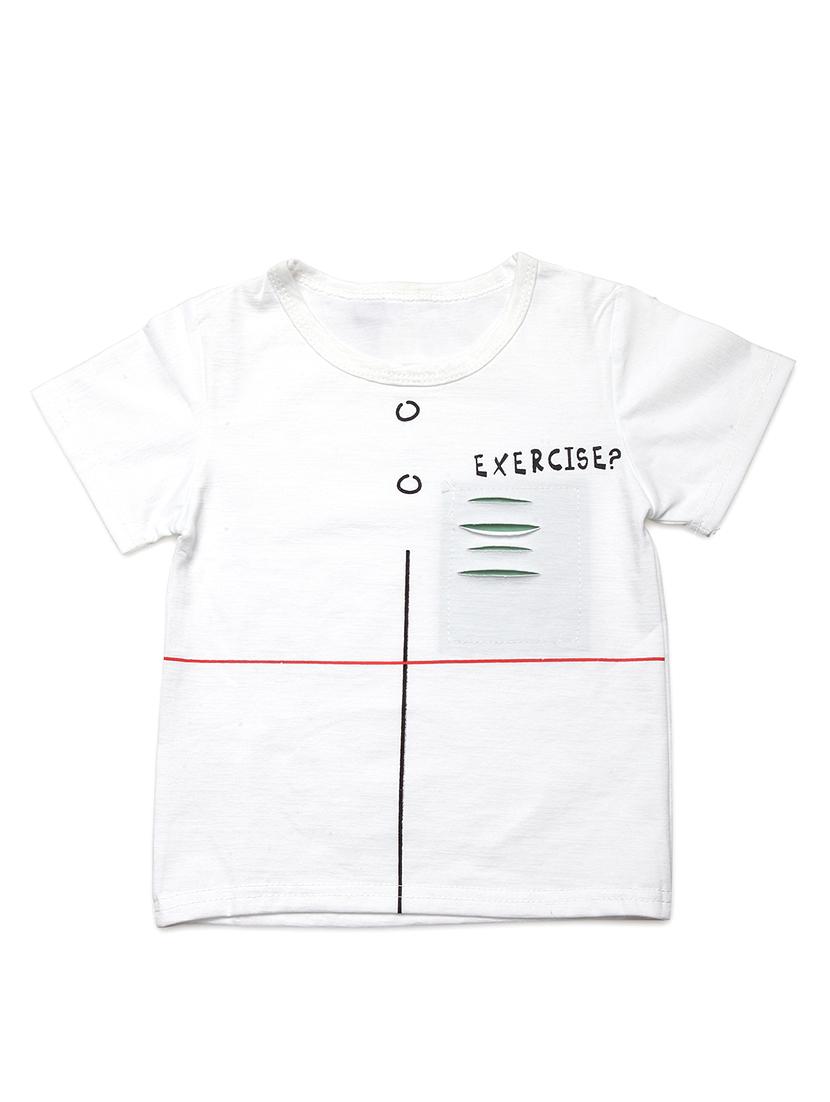 white cotton tshirt - 16822821 - Zoom Image - 1