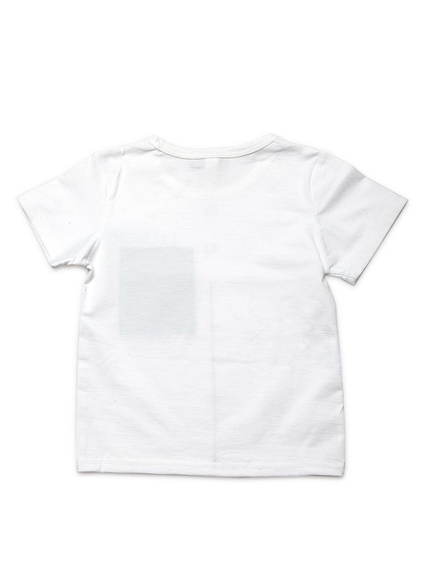 white cotton tshirt - 16822821 - Zoom Image - 2