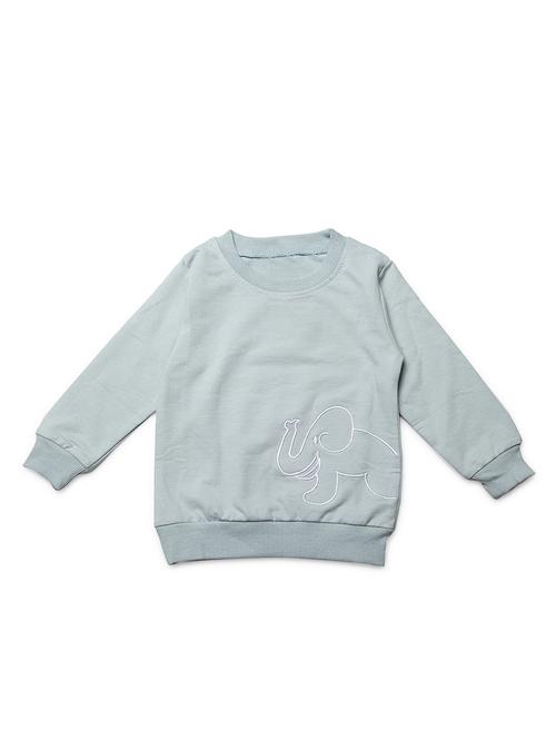 blue cotton sweatshirt - 16822833 - Standard Image - 1