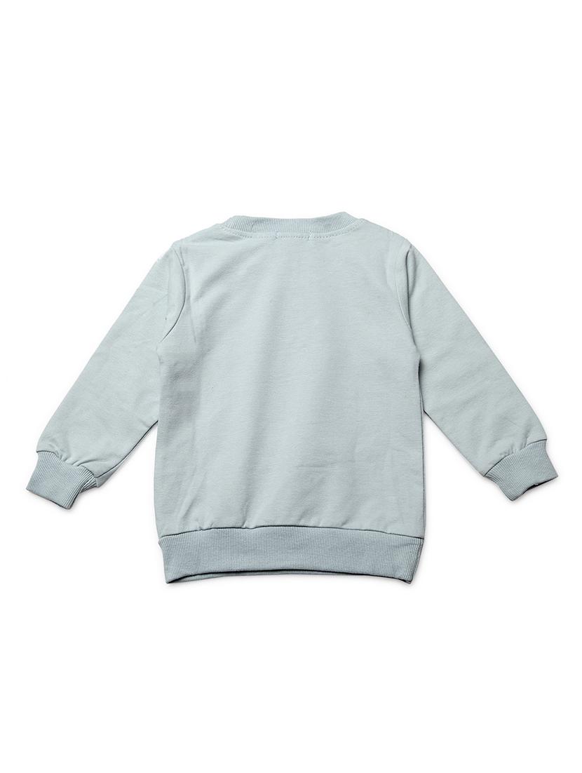 blue cotton sweatshirt - 16822833 - Zoom Image - 2