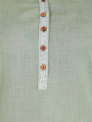 solid kurta palazzo set - 16822931 - Standard Image - 4