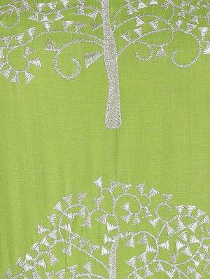 embroidered kurta palazzo suit set - 16822932 - Standard Image - 4