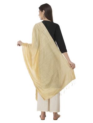 plain dupatta with fringes - 16823085 - Standard Image - 2