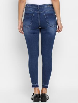 high rise distressed jeans - 16823092 - Standard Image - 3