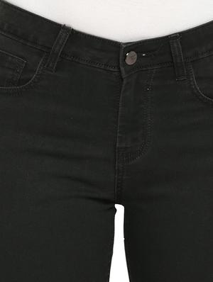 high rise sold jeans - 16823097 - Standard Image - 5