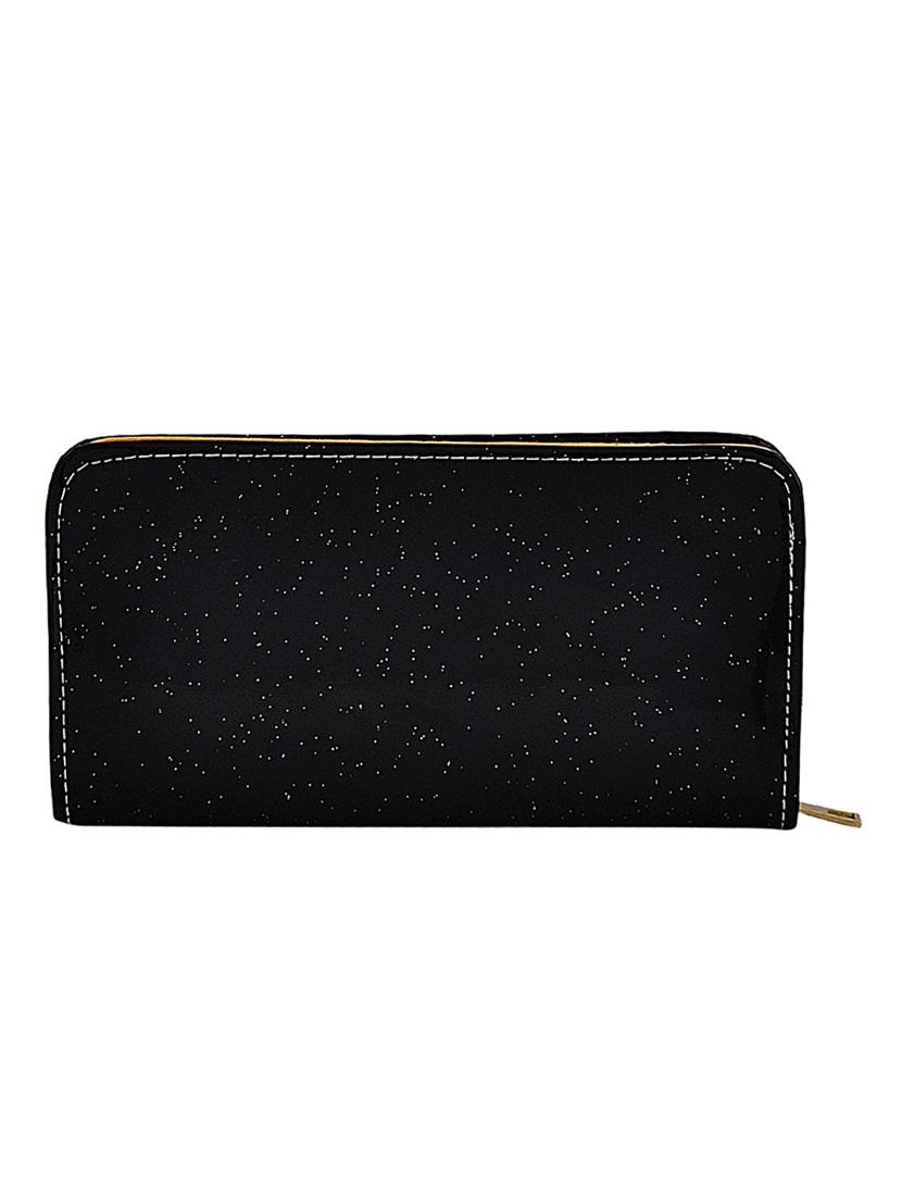 black leatherette combo handbag - 16823108 - Zoom Image - 7