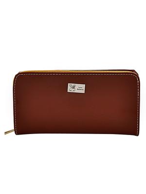 brown leatherette combo handbag - 16823122 - Standard Image - 5