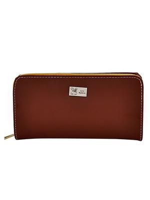 brown leatherette combo handbag - 16823128 - Standard Image - 5