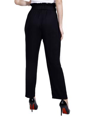 tie front pleated trousers - 16823260 - Standard Image - 3