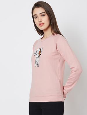 quirky patch woolen sweatshirt - 16823364 - Standard Image - 2