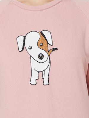 quirky patch woolen sweatshirt - 16823364 - Standard Image - 5