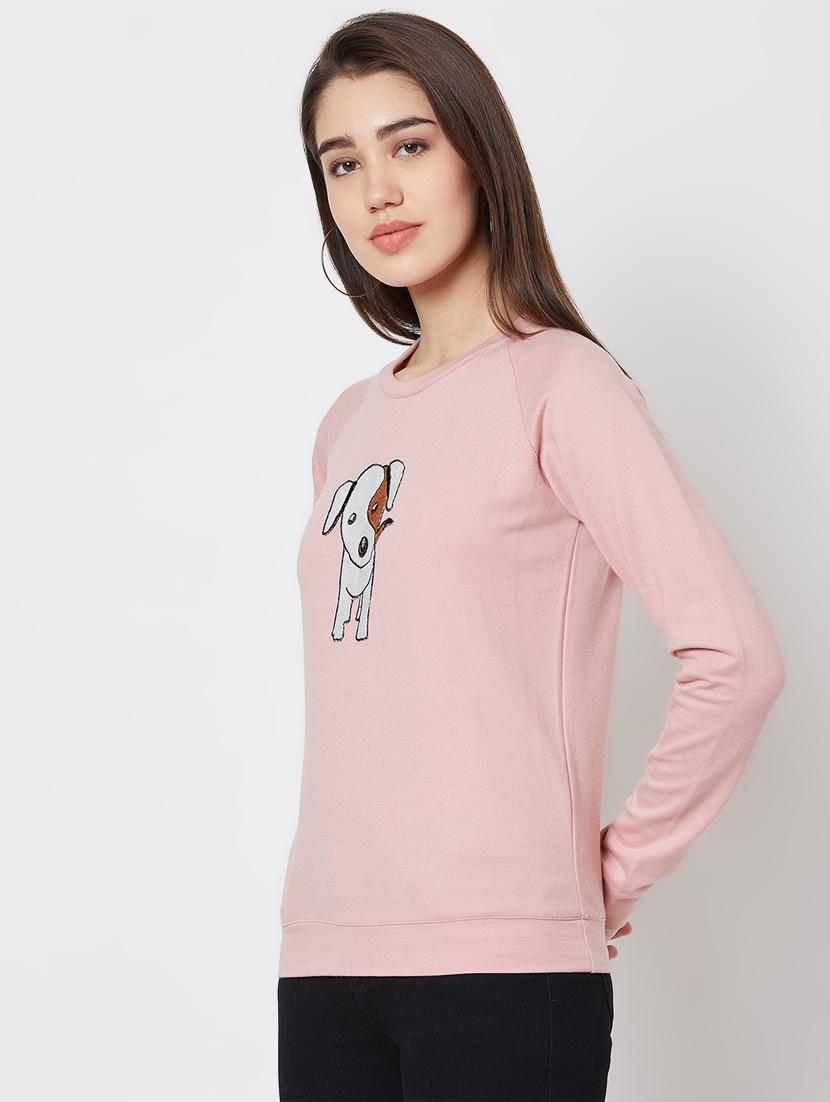 quirky patch woolen sweatshirt - 16823364 - Zoom Image - 2