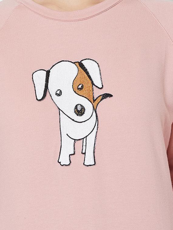 quirky patch woolen sweatshirt - 16823364 - Zoom Image - 5