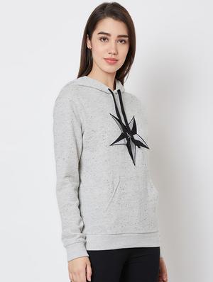 quirky patch hooded sweatshirt - 16823369 - Standard Image - 2