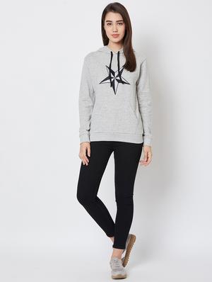 quirky patch hooded sweatshirt - 16823369 - Standard Image - 4