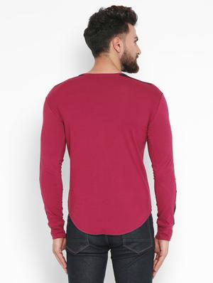 pink taped t-shirt - 16823649 - Standard Image - 3