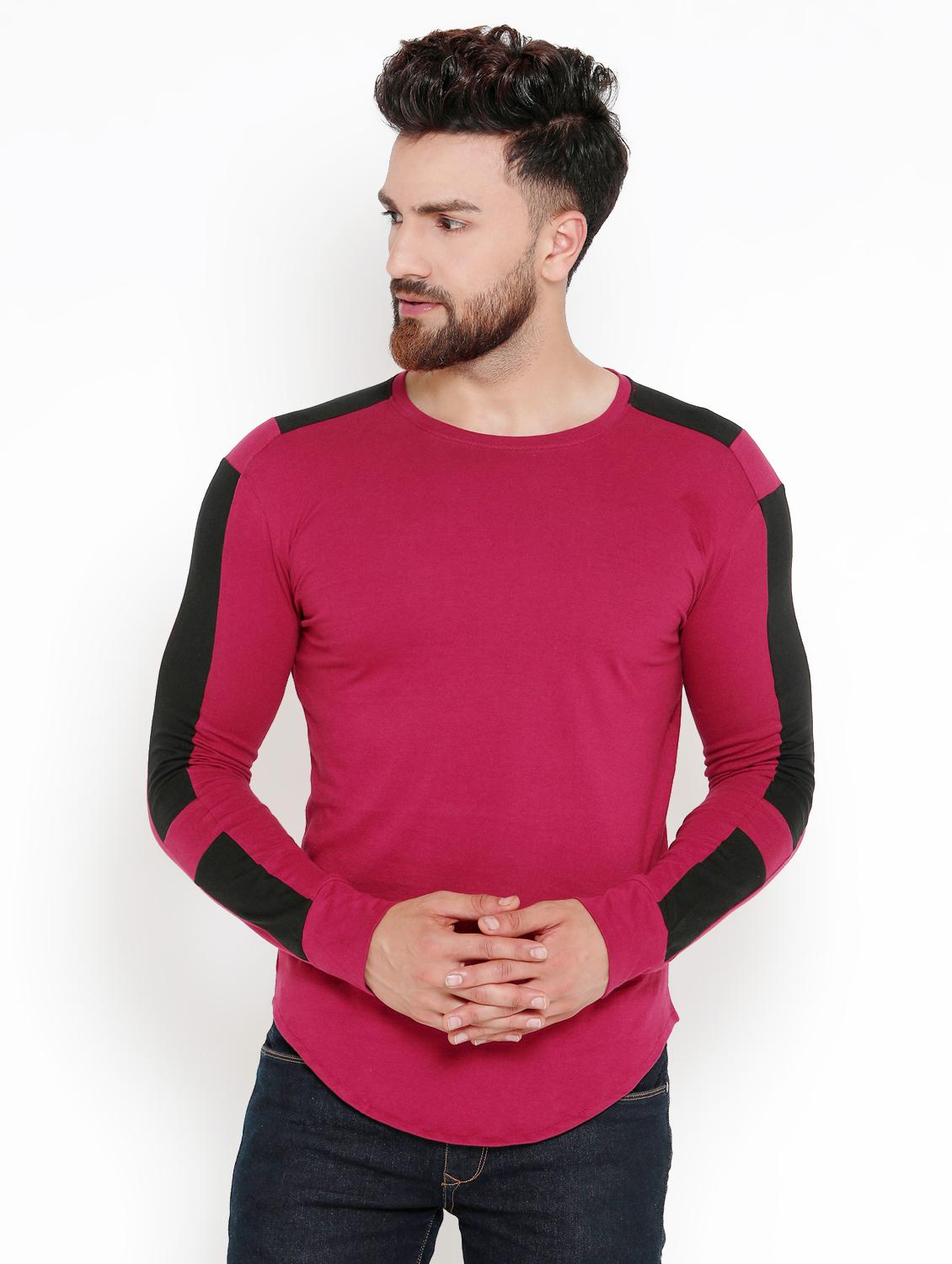 pink taped t-shirt - 16823649 - Zoom Image - 1