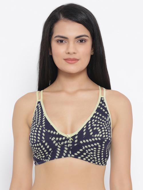 full coverage printed bra - 16823665 - Standard Image - 1
