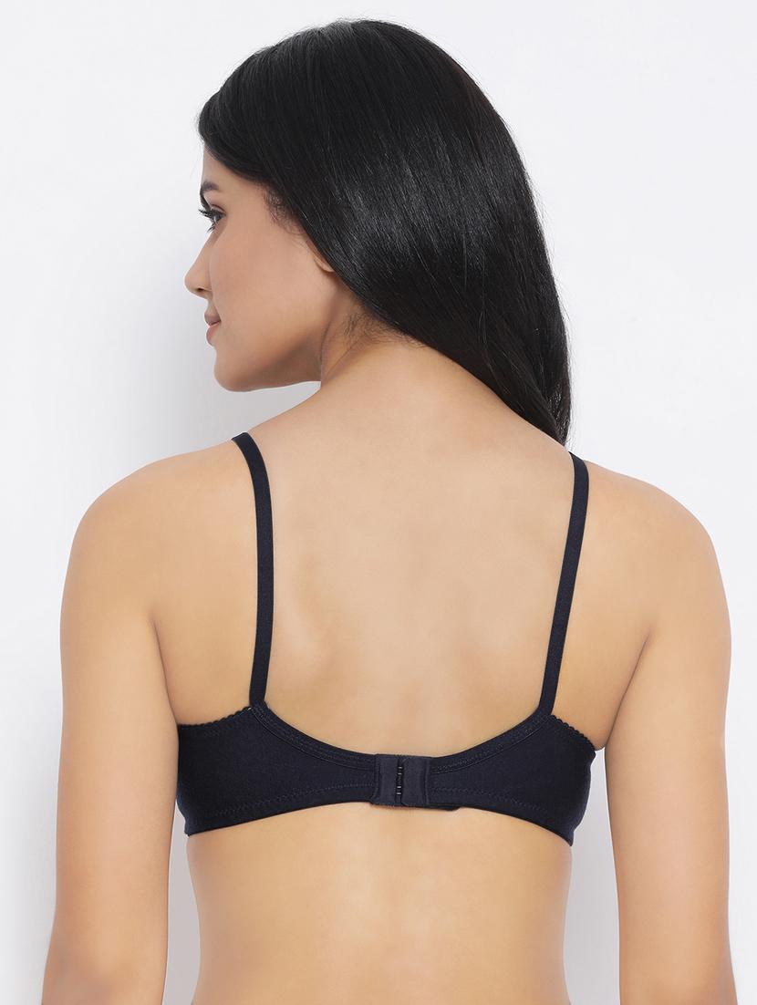 bow patch solid bra - 16823666 - Zoom Image - 3
