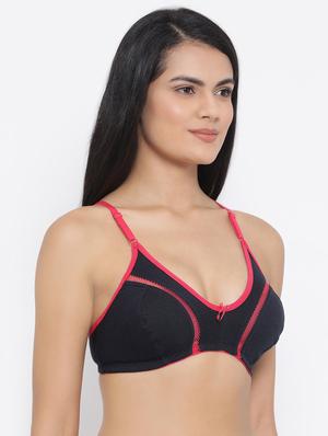 contrast detail bow patch bra - 16823670 - Standard Image - 2