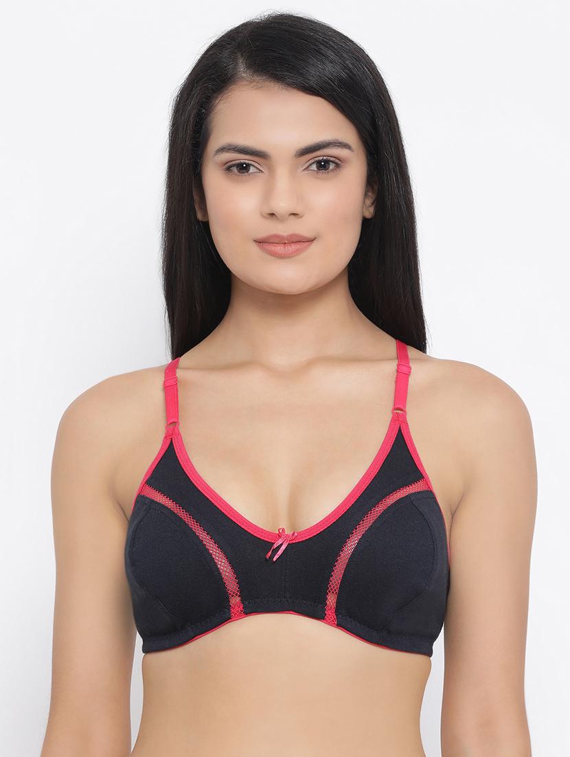 contrast detail bow patch bra - 16823670 - Zoom Image - 1
