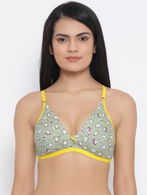 bow patch quirky bra - 16823675 - Standard Image - 1