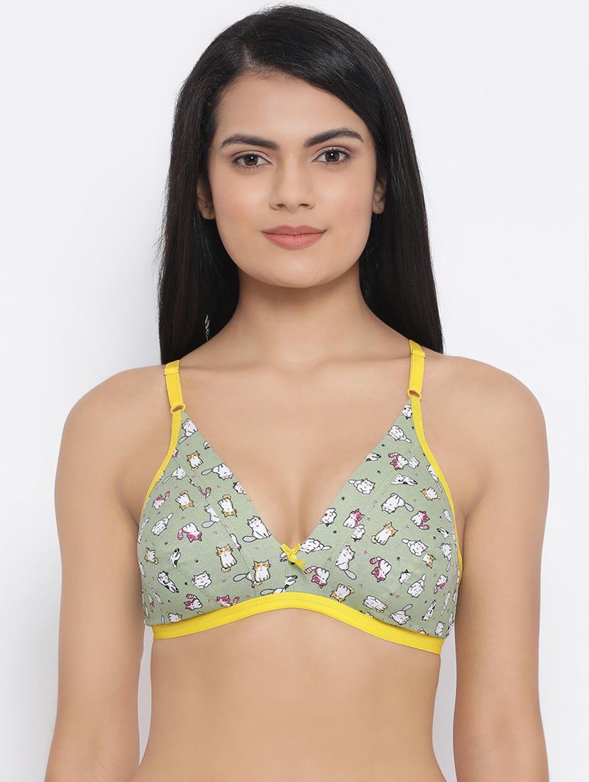 bow patch quirky bra - 16823675 - Zoom Image - 1