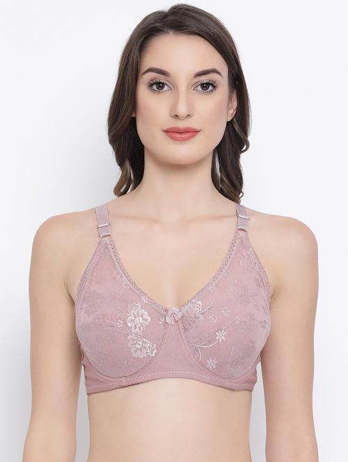 bow patch laced bra - 16823685 - Standard Image - 1