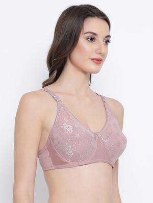 bow patch laced bra - 16823685 - Standard Image - 2