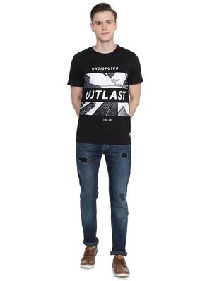 black printed t-shirt - 16824114 - Standard Image - 3