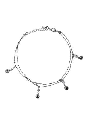 black metal anklets - 16824184 - Standard Image - 3