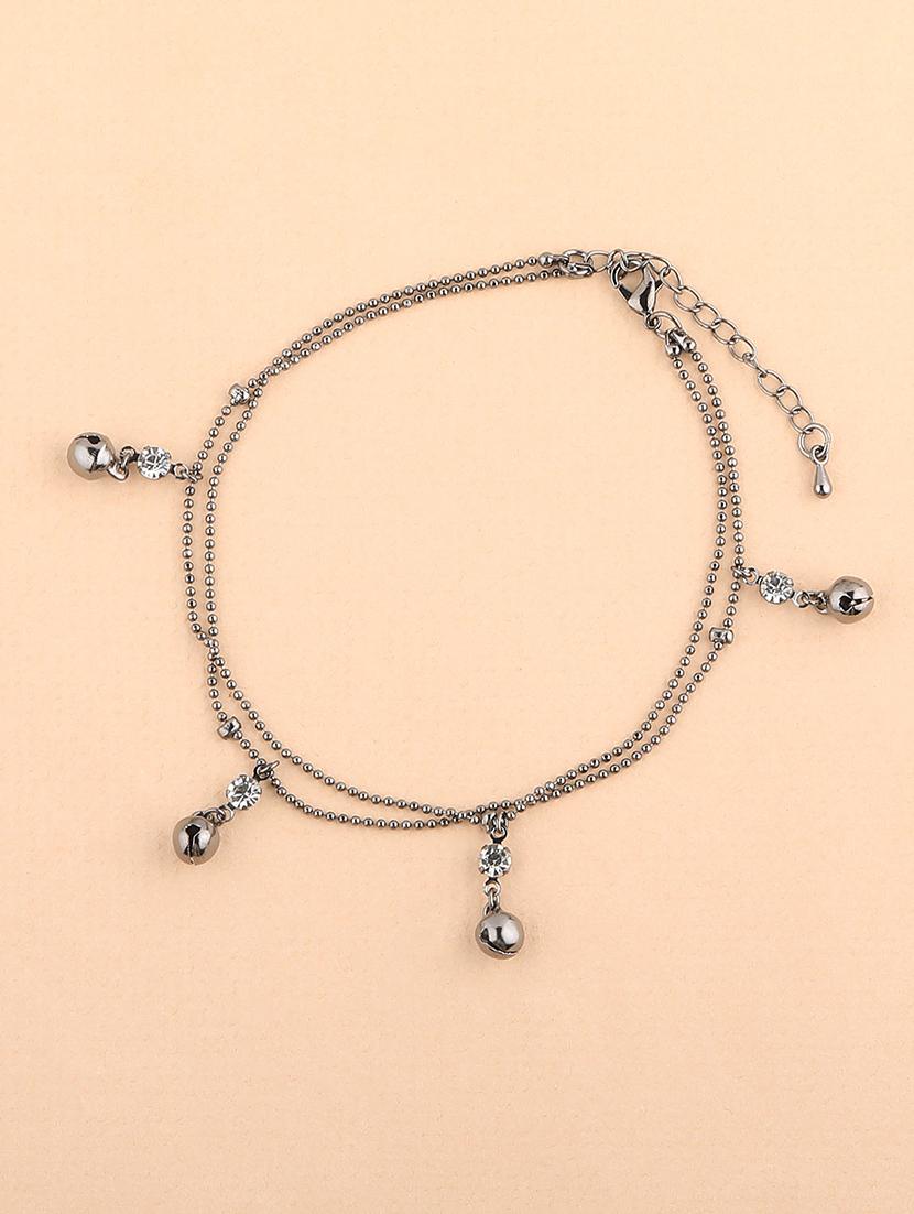 black metal anklets - 16824184 - Zoom Image - 2