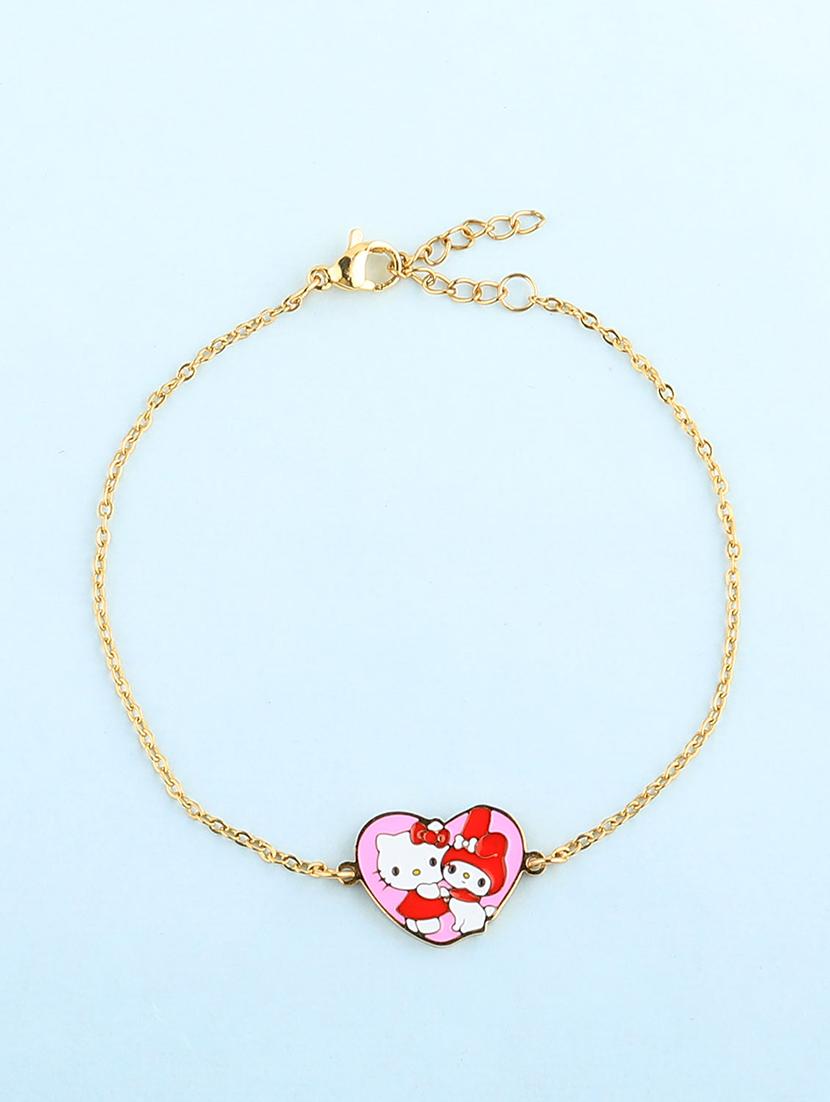 gold metal anklets - 16824193 - Zoom Image - 2