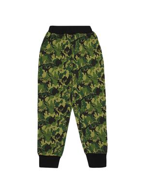 green cotton full length twin set - 16824214 - Standard Image - 3
