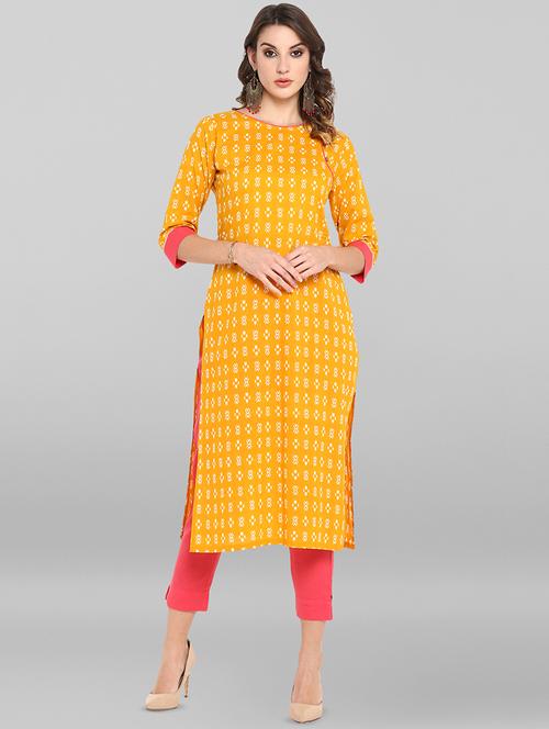 ikat kurta pant set - 16824457 - Standard Image - 1